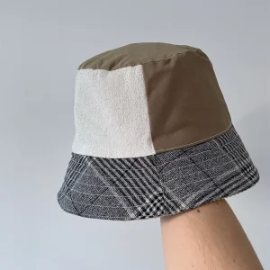 Bob réversible patchwork ~ velours côtelé