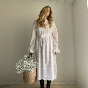 Robe « LUCIE » broderie anglaise