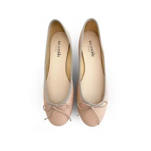 Ballerine in pelle rosa