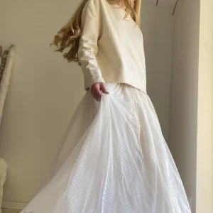 Jupe « AMBRE » tulle étoilé