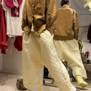 Veste Bomber « JANO » brocart de soie