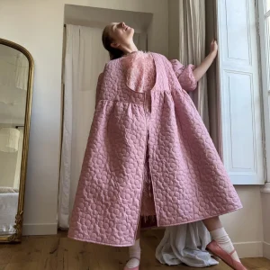 Robe – Veste « BALI » matelassé fleuri