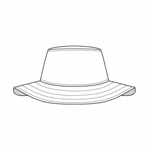 Upcycling de plusieurs pièces en bob réversible bicolore et bimatière