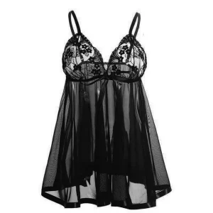 Nuisette Femme Dentelle Grande Taille