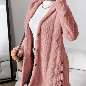 Céline Rose™ | Cardigan avec capuche