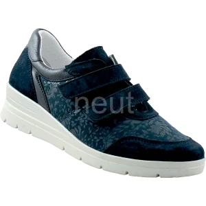 Basket Orthopédique Femme NEUT Bleu Marine à Motifs