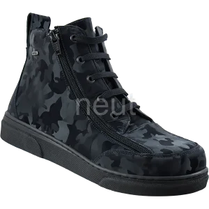 Basket Orthopédique Femme NEUT Noir Militaire Grande Ouverture