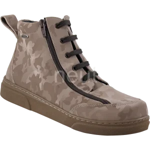 Basket Orthopédique Femme NEUT Marron Militaire Grande Ouverture