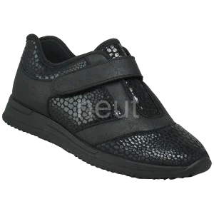 Basket Orthopédique Femme NEUT Noire Extensible