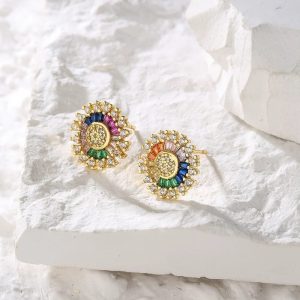 Boucles d'oreilles "Talisman" - un style affirmé et coloré - MAX FOR ME