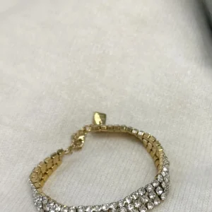 BRACELET STRASS OR