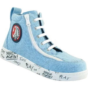 Basket Orthopédique Femme NEUT Bleu Ciel Grande Ouverture