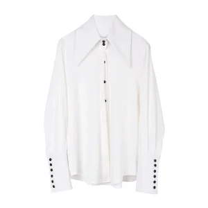 Chemise blanche femme vintage