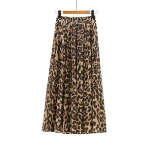 Jupe Léopard Année 70