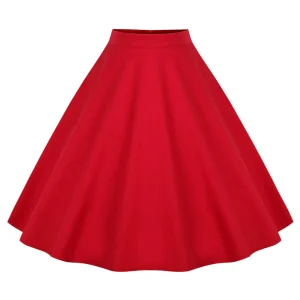 Jupe Mi Longue Vintage