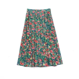 Jupe Trapèze Mi Longue Année 60