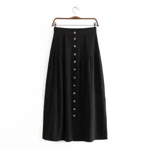 Jupe Vintage Années 50 Noir