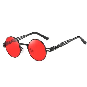 Lunette de soleil ronde homme vintage