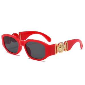 Lunette de soleil rouge vintage
