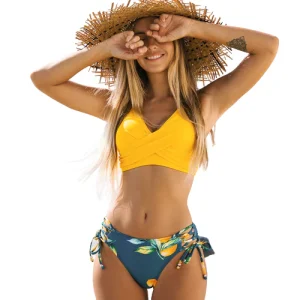 Maillot de bain fleuri vintage