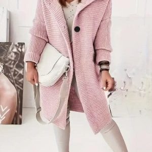 Manteau à capuche effet mouton - chaleur et confort au quotidien - MAX FOR ME