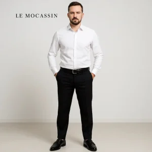 Mocassin En Cuir À Imprimé Crocodile Pour Hommes