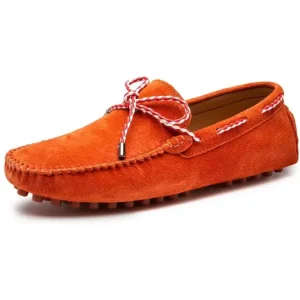 Mocassins Bateau Classiques Effet Daim À Enfiler Pour Homme