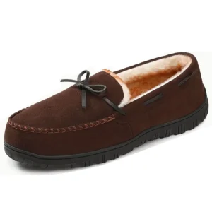 Mocassins En Daim Fourrés