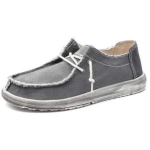 Mocassins Décontractés En Toile Jean Pour Homme