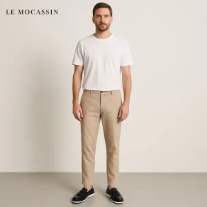 Mocassins À Glands Classiques En Cuir Lisse