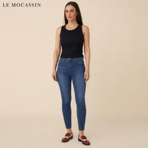 Mocassins À Glands Et À Franges En Cuir Pour Femme