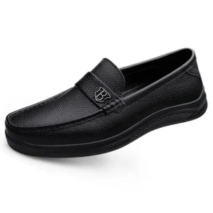 Mocassins Orthopédiques À Semelle Épaisse Pour Homme