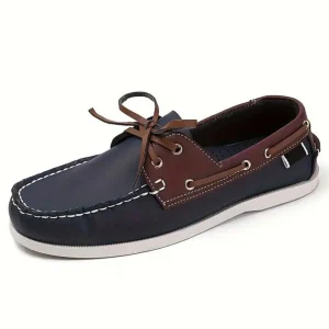 Mocassins Souples Tendances En Cuir Synthétique Pour Homme