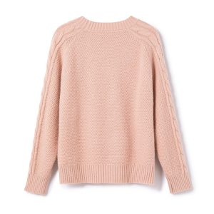 Pull en mail femme vintage