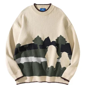 Pull Mouton Vintage