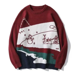 Pull over vintage usa femme