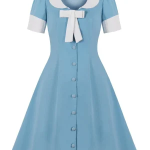 Robe Avec Nœud Année 50