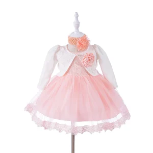 Robe De Princesse Avec Manche Longue Bebe Fille