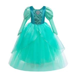 Robe De Princesse Belle Pour Petite Fille