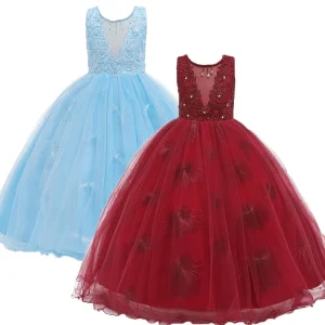 Robe Longue De Princesse Petite Fille
