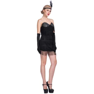 Robe Noire Style Année 20