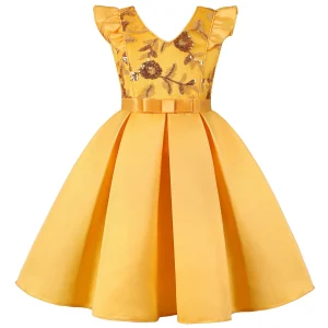Robe Princesse Courte Petite Fille