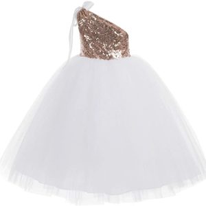 Robe Princesse Fille Blanche