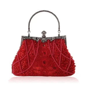 Sac à main vintage motifs