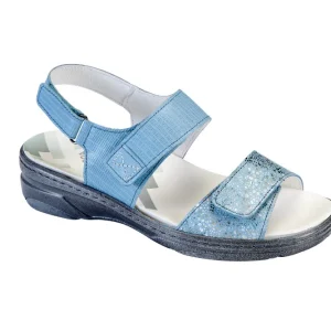 Sandales Orthopédiques Femme ADOUR Bleu Ciel