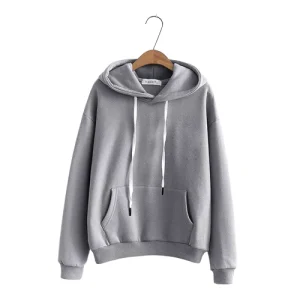 Sweat Coton Femme Capuche Vintage