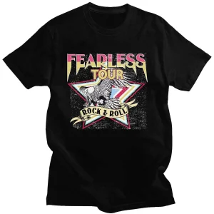 T Shirt Vintage Femme Rock