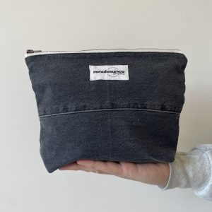 Trousse de toilette en jean