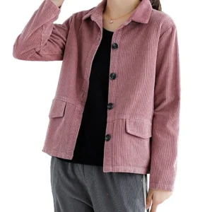Veste femme Avec Col Vintage