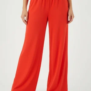 Pantalon Classique Droit – Taille Élastique Froncée – Made in Italy 36-46